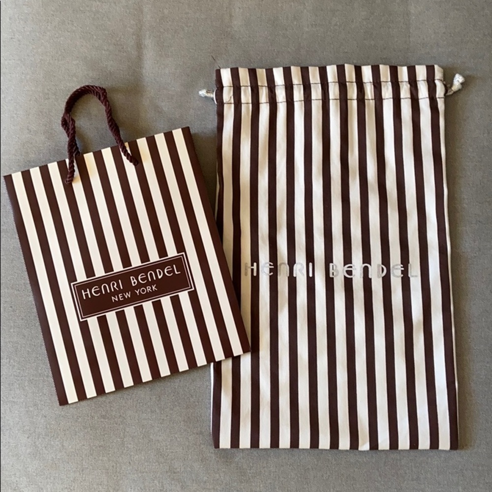 Henri Bendel - Shopping Bag & Dust Bag